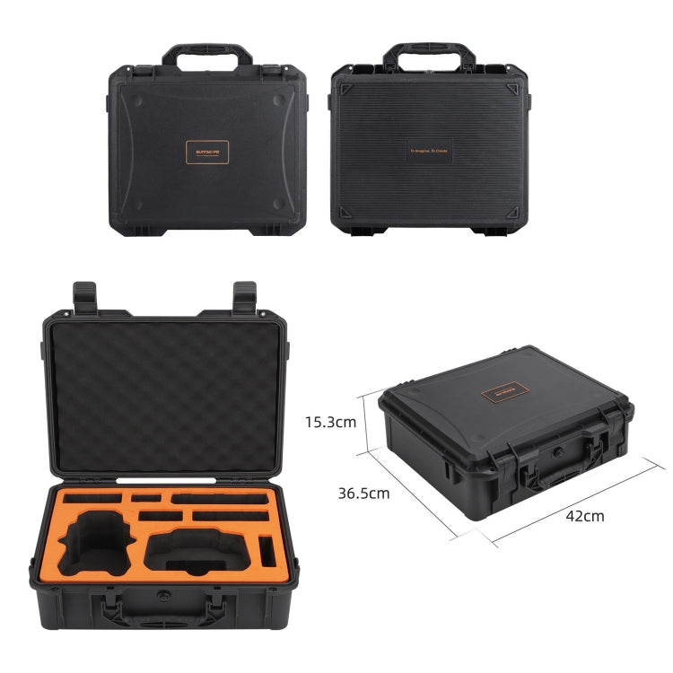 For DJI Air 3S / 3 Sunnylife Safety Carrying Case Large Capacity Waterproof Shock-proof Hard Travel Case, For DJI Air 3S / 3 For DJI Air 3S / 3 Sunnylife Safety Carrying Case Large Capacity Waterproof Shock-proof Hard Travel Case, For DJI Air 3S / 3